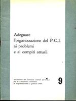 Adeguare l'organizzazione del P.C.I. ai problemi e ai compiti attuali