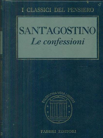 Le confessioni - Agostino (sant') - copertina
