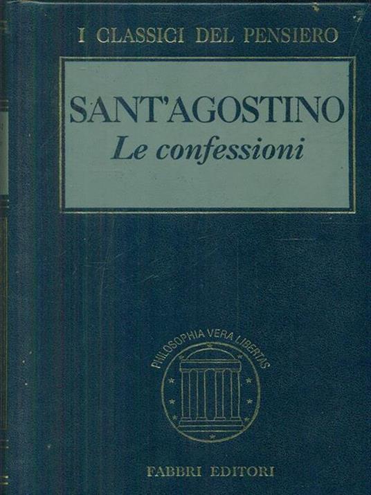 Le confessioni - Agostino (sant') - copertina