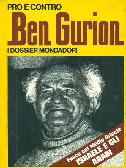 Ben Gurion - Nuccio F. Madera - copertina
