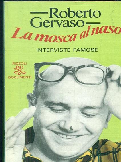 La mosca al naso - Roberto Gervaso - copertina