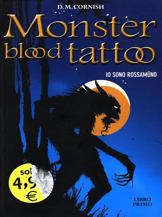 Monster blood tattoo. Io sono Rossamund - copertina