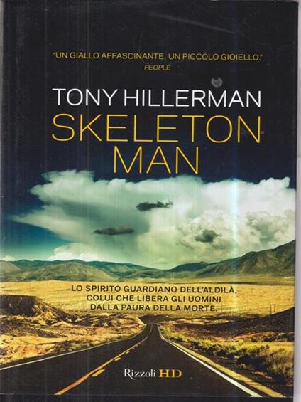 Skeleton man - Tony Hillerman - copertina