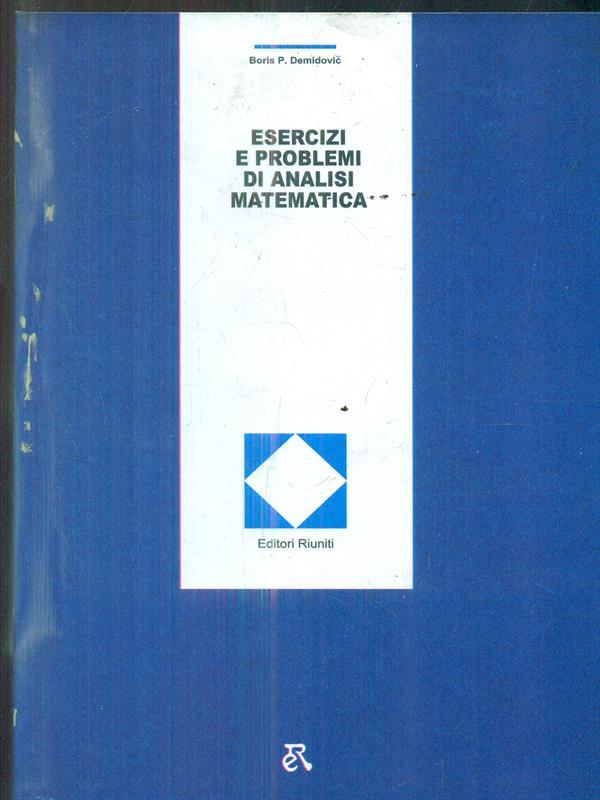 Esercizi E Problemi Di Analisi Matematica