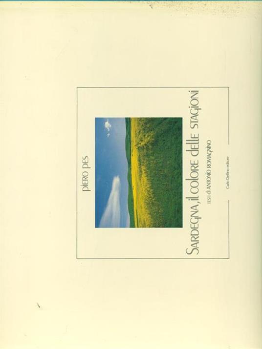 Sardegna, il colore delle stagioni - Piero Pes - copertina