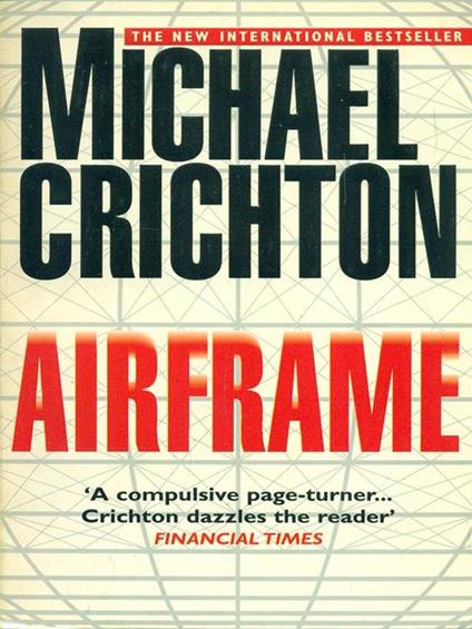 Airframe - Michael Crichton - copertina