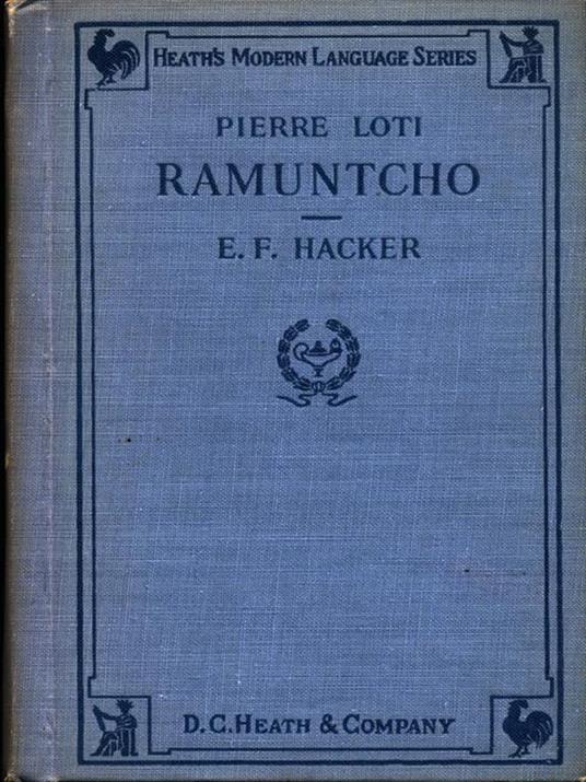 Ramuntcho - Pierre Loti - copertina
