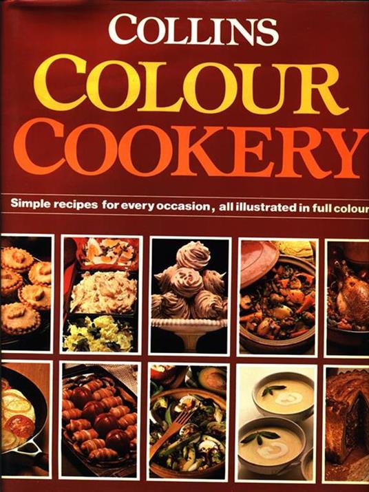 Collins Colour Cookery - copertina