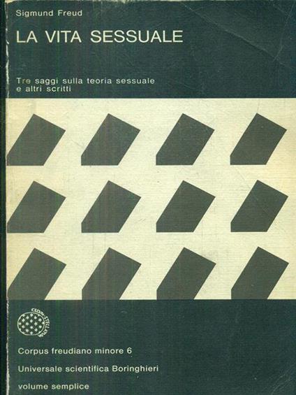 La vita sessuale - Sigmund Freud - copertina
