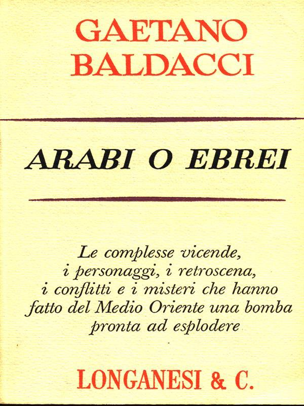 Arabi o Ebrei