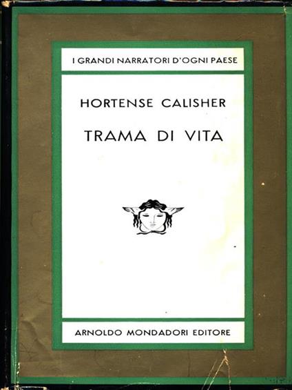 Trama di vita - Hortense Calisher - copertina
