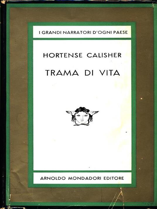 Trama di vita - Hortense Calisher - copertina