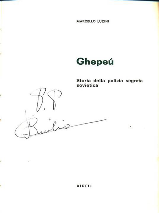 Ghepeù - Marcello Lucini - copertina