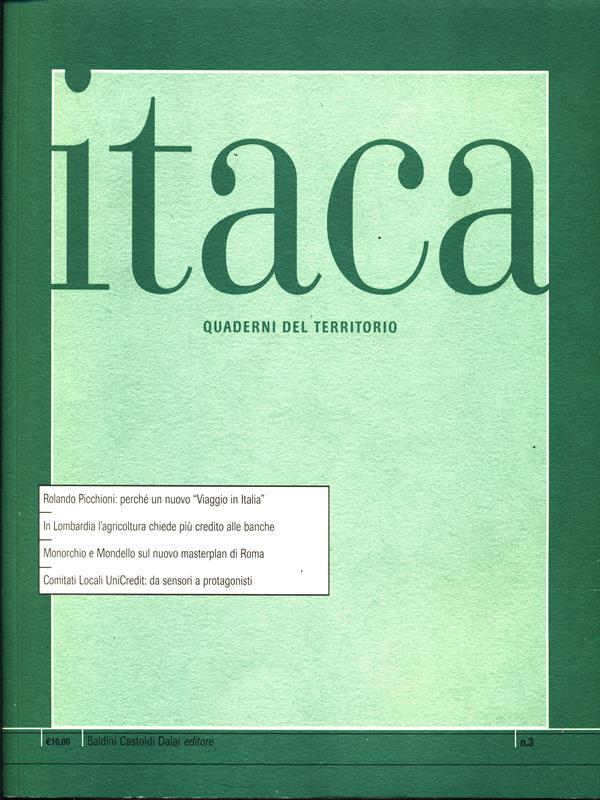 Itaca quaderni del territorio. N.3
