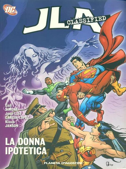 Jla classified La donna ipotetica - copertina
