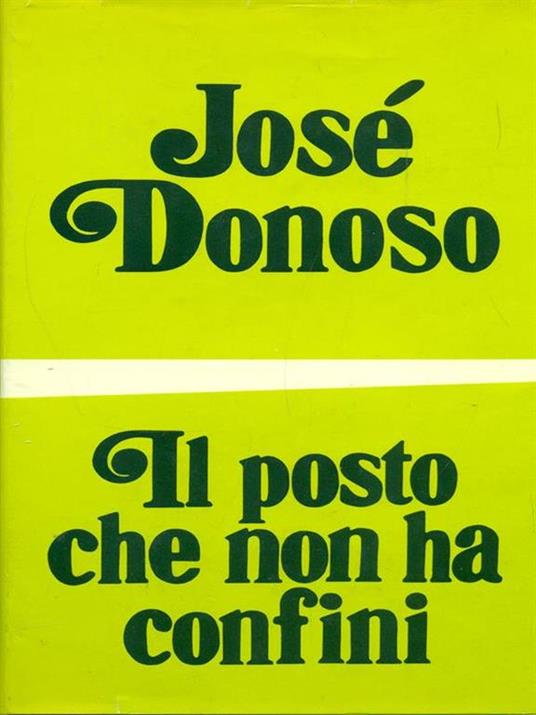 Il posto che non ha confini - copertina