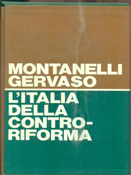 L' Italia della controriforma - Indro Montanelli - copertina
