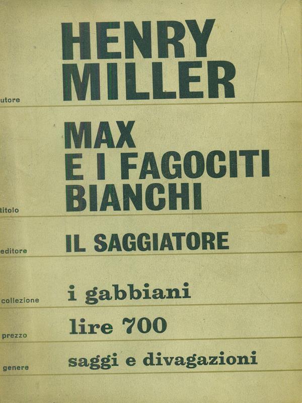 Max e i fagociti bianchi