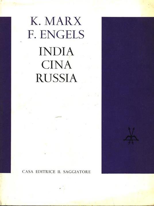 India Cina Russia - Karl Marx - copertina