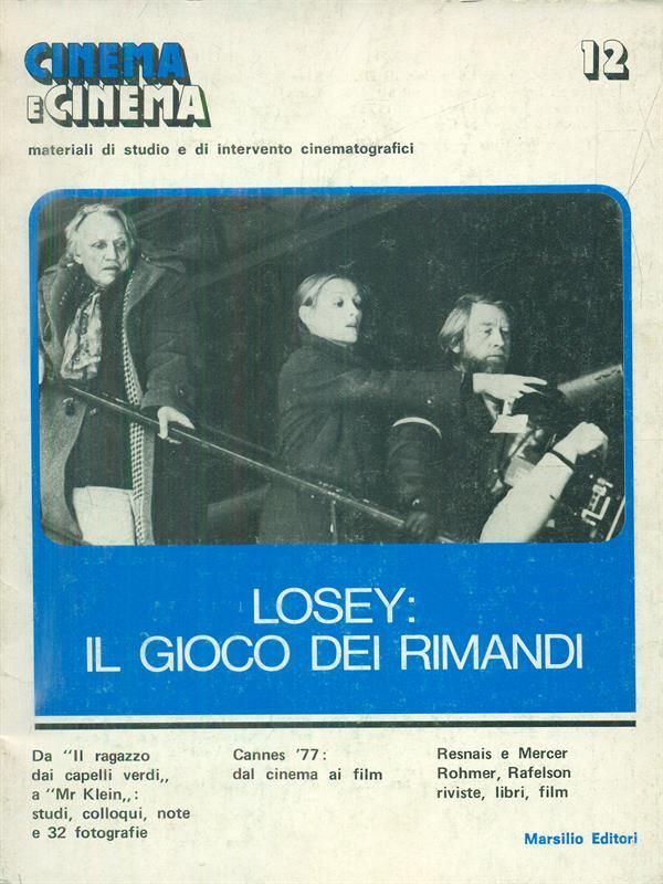 Cinema e cinema 12 / luglio-settembre 1977