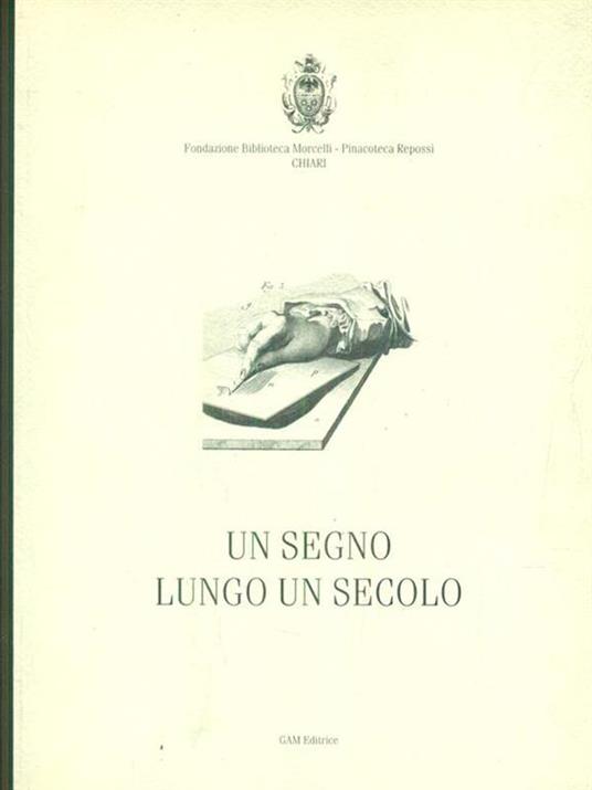 Un segno lungo un secolo - copertina
