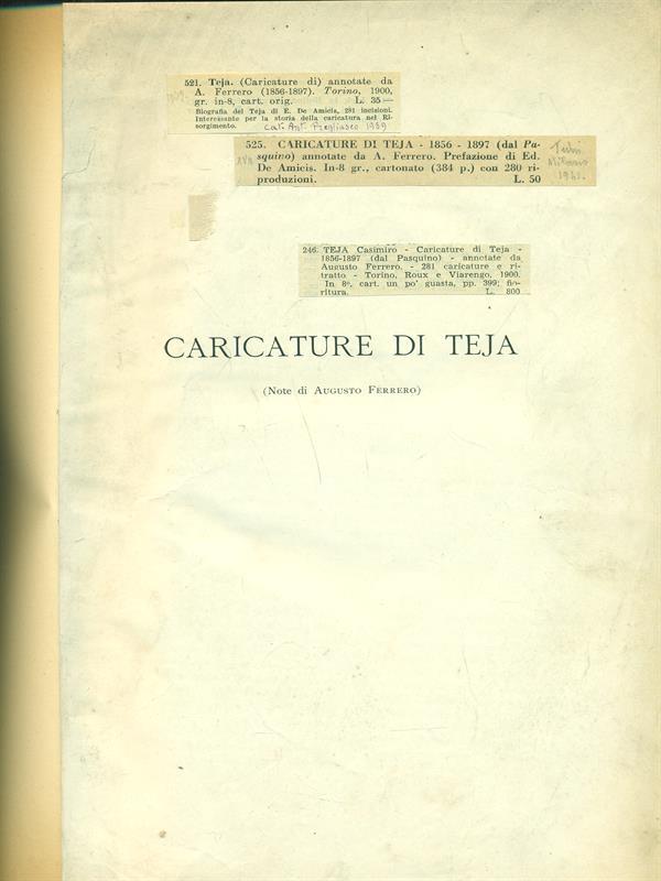 Caricature di Teja