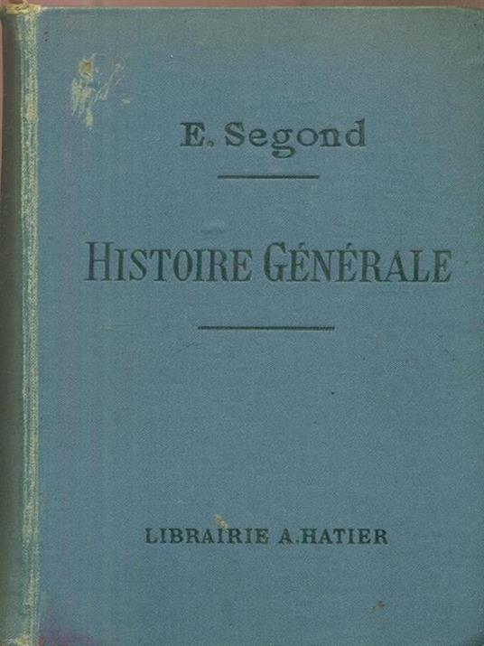Histoire generale. 1re partie - copertina