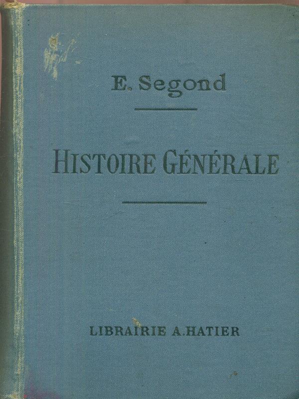 Histoire generale. 1re partie