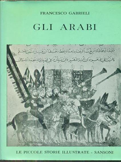 Gli arabi - Francesco Gabrieli - copertina