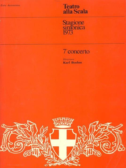 Stagione sinfonica 1973 7 concerto - copertina