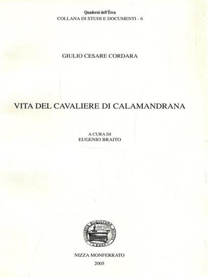 Vita del Cavaliere di Calamandrana - Giulio Cesare - copertina