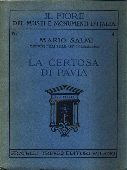 La Certosa di Pavia - Mario Salvi - copertina