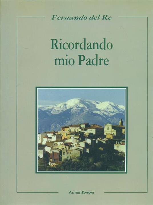 Ricordando mio padre - copertina