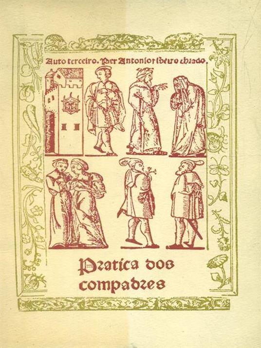 Pratica dos compadres - Antonio Ribeiro Chiado - copertina