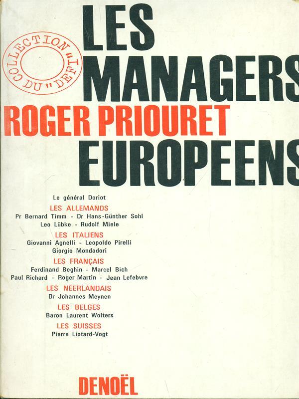 Les managers Europeens