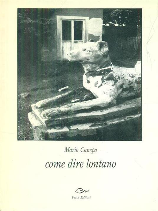 Come dire lontano di: Mario Canepa - copertina