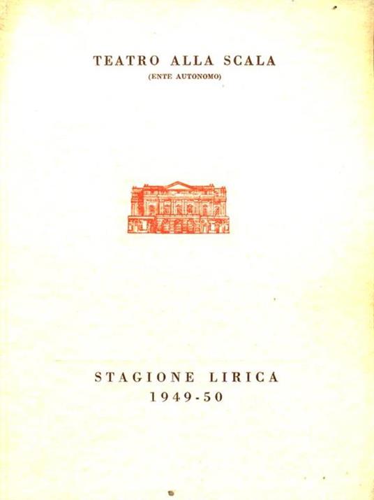 Stagione 1949-50: I Puritani - copertina