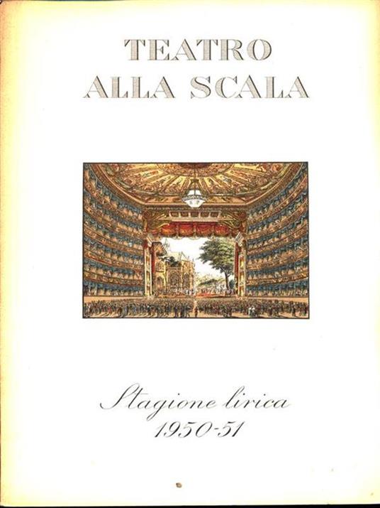 Stagione 1950-51: Orfeo - copertina