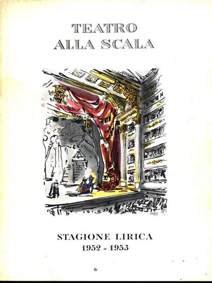 Stagione lirica 1953-1953: Secondo spettacolo di balletti - copertina