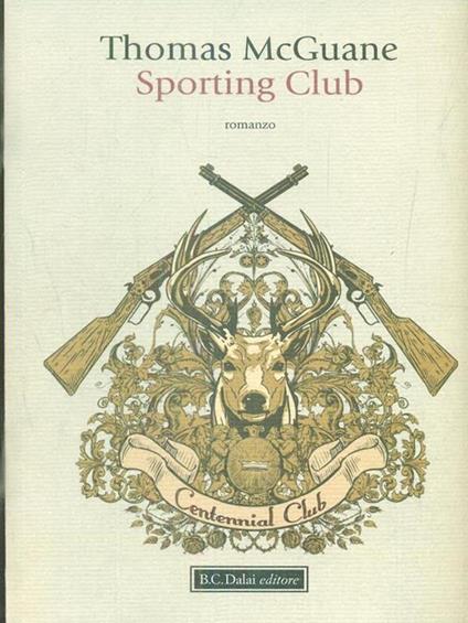 Sporting club - Thomas McGuane - copertina