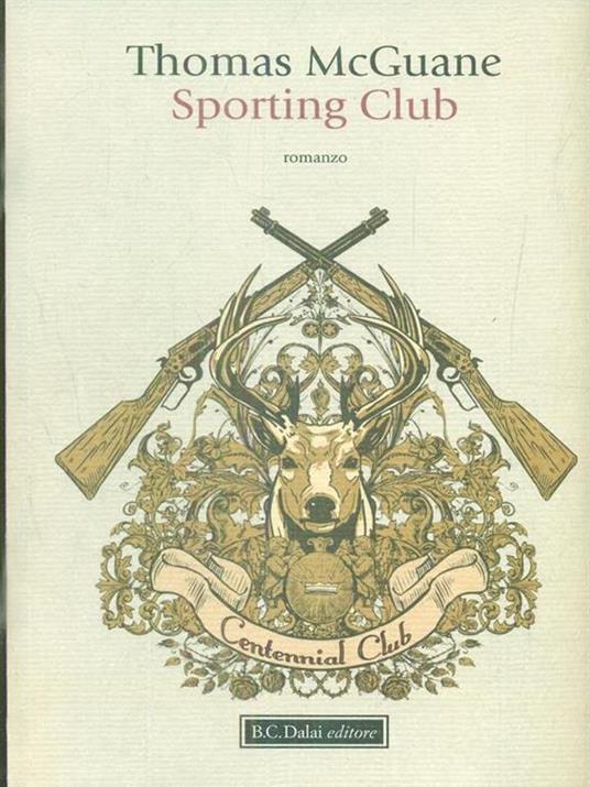 Sporting club - Thomas McGuane - copertina