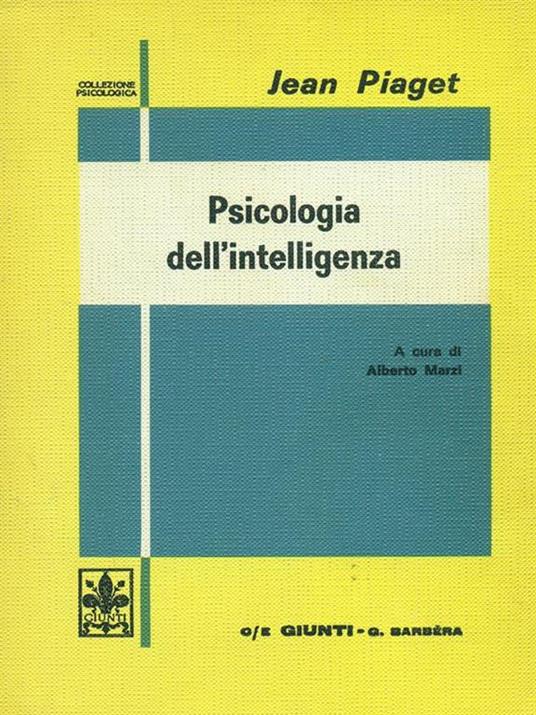 Psicologia e pedagogia - Jean Piaget - copertina