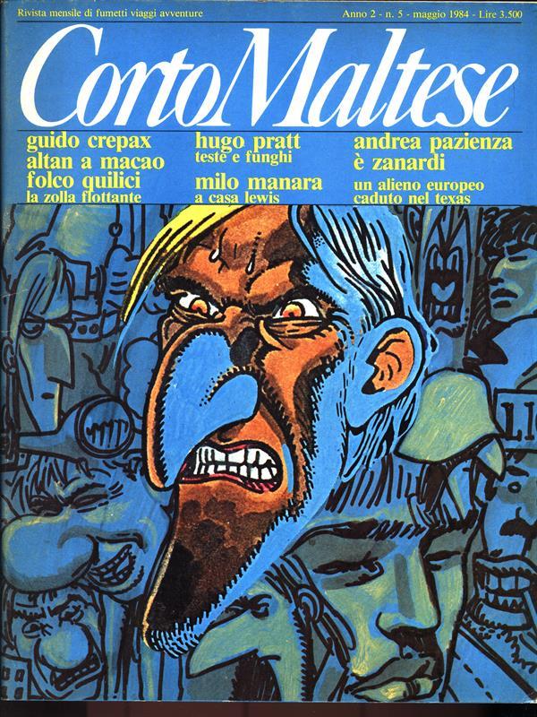 Corto Maltese. Anno 2 n. 5 maggio 1984