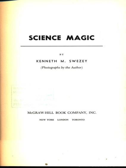 Science Magic - copertina