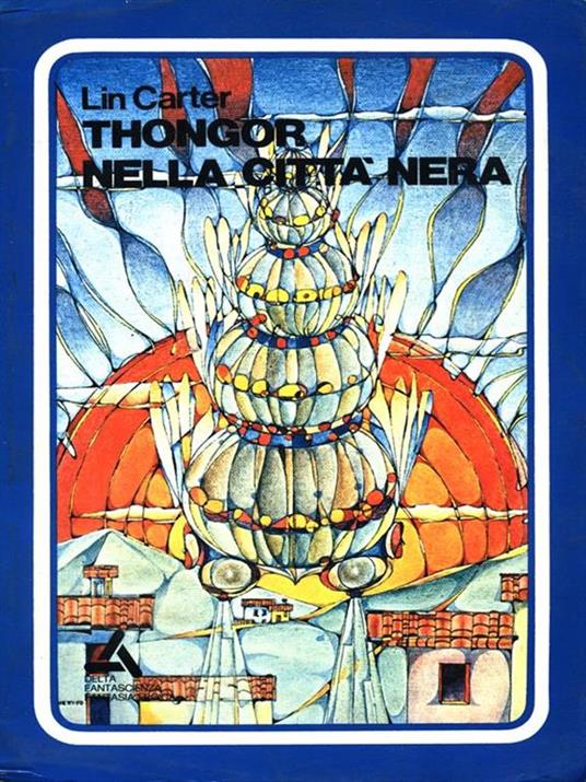 Thongor nella città nera - Lin Carter - copertina