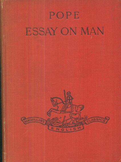 Essay on man - Pope - copertina