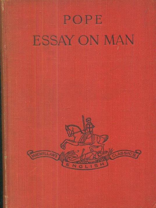 Essay on man - Pope - copertina