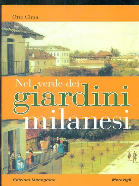 Nel verde dei giardini milanesi - Otto Cima - copertina