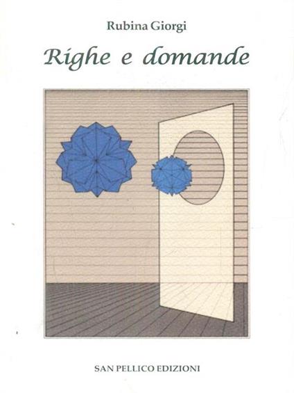 Righe e domande - Rubina Giorgi - copertina