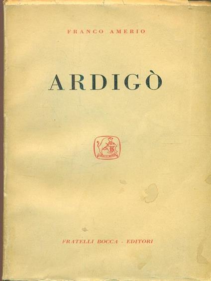 Ardigò - copertina